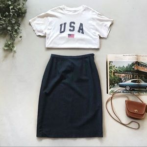 VTG Pendleton Wool Lined Skirt